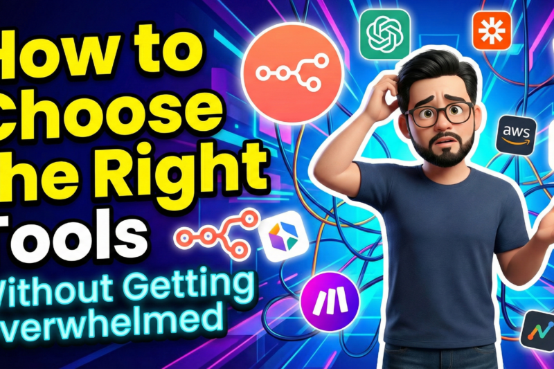 How to Choose the Right Tools Without Getting Overwhelmed