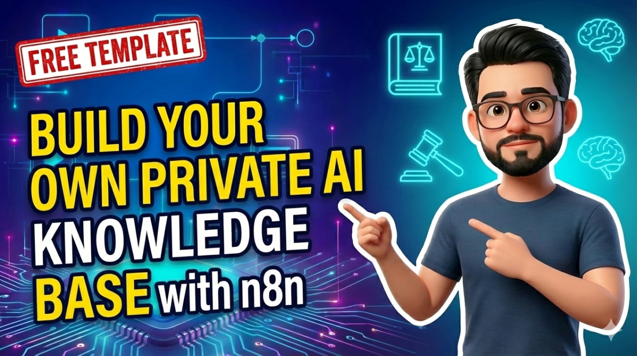 Build Your Own Private AI Knowledge Base with n8n
