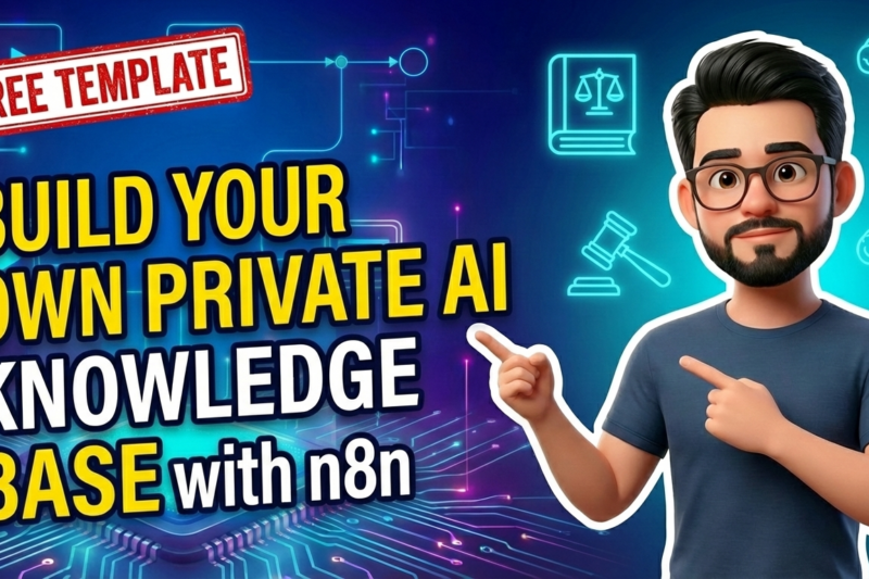 Stop Searching, Start Asking: Build Your Own Private AI Knowledge Base with n8n